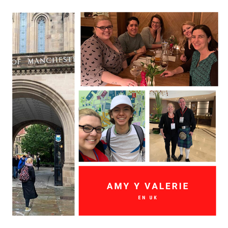 Amy y Valerie en Universidades de Reino Unido